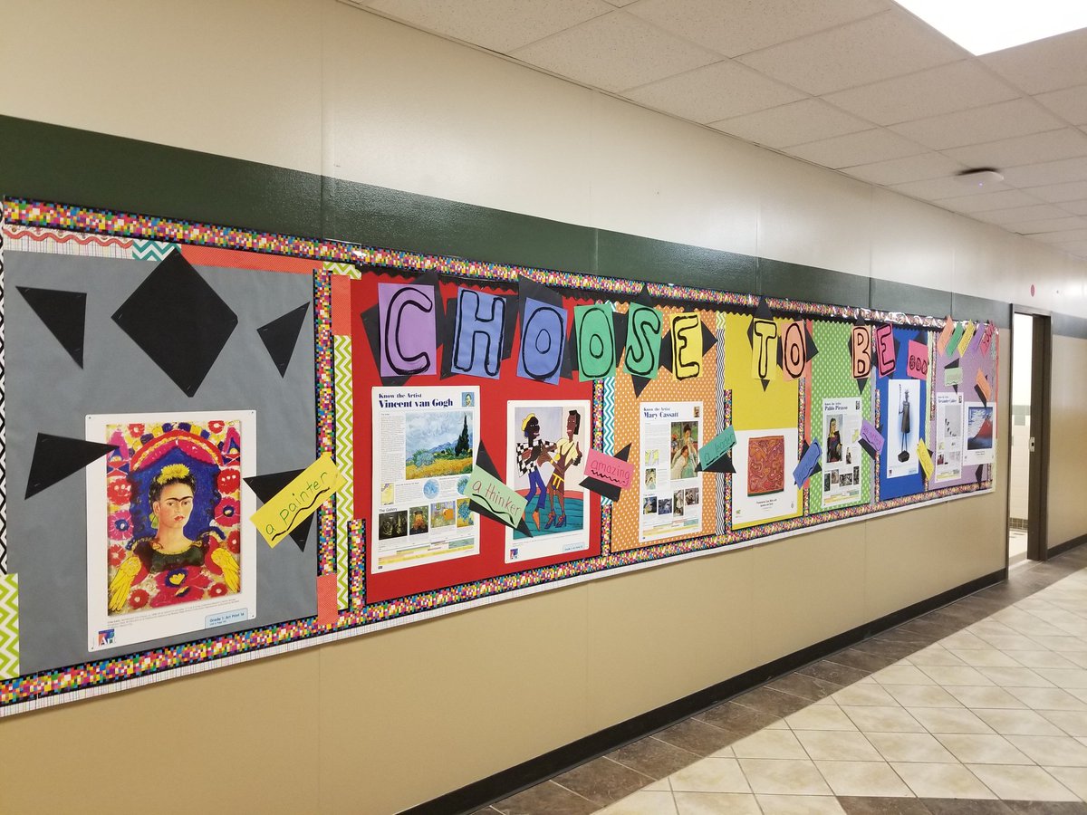 MeganPeppers's tweet photo. Boards ready for an incredible year! @ConroeFineArts #leopardstweet #cisdcreates #TAEA #CISDinspires #conroeFineArts https://t.co/BPrwH6EymM