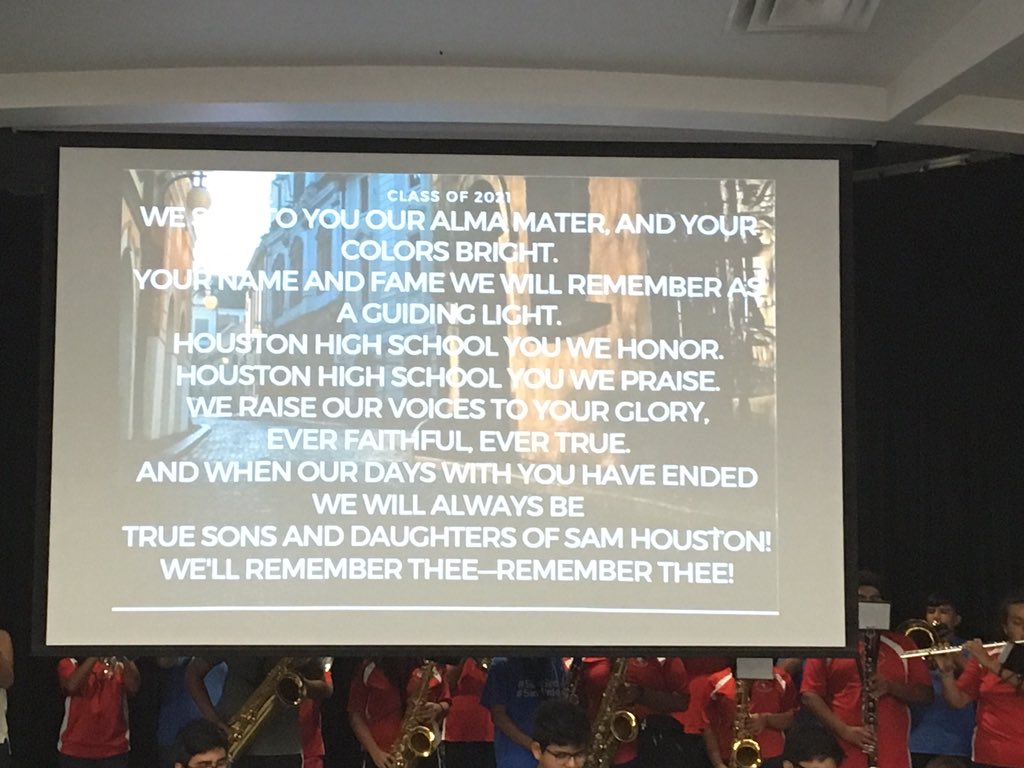 SamHoustonHS's tweet image. @SHHSTexanBand warming up for #9GC Open House 4-6pm. Change in location - Little Theatre.