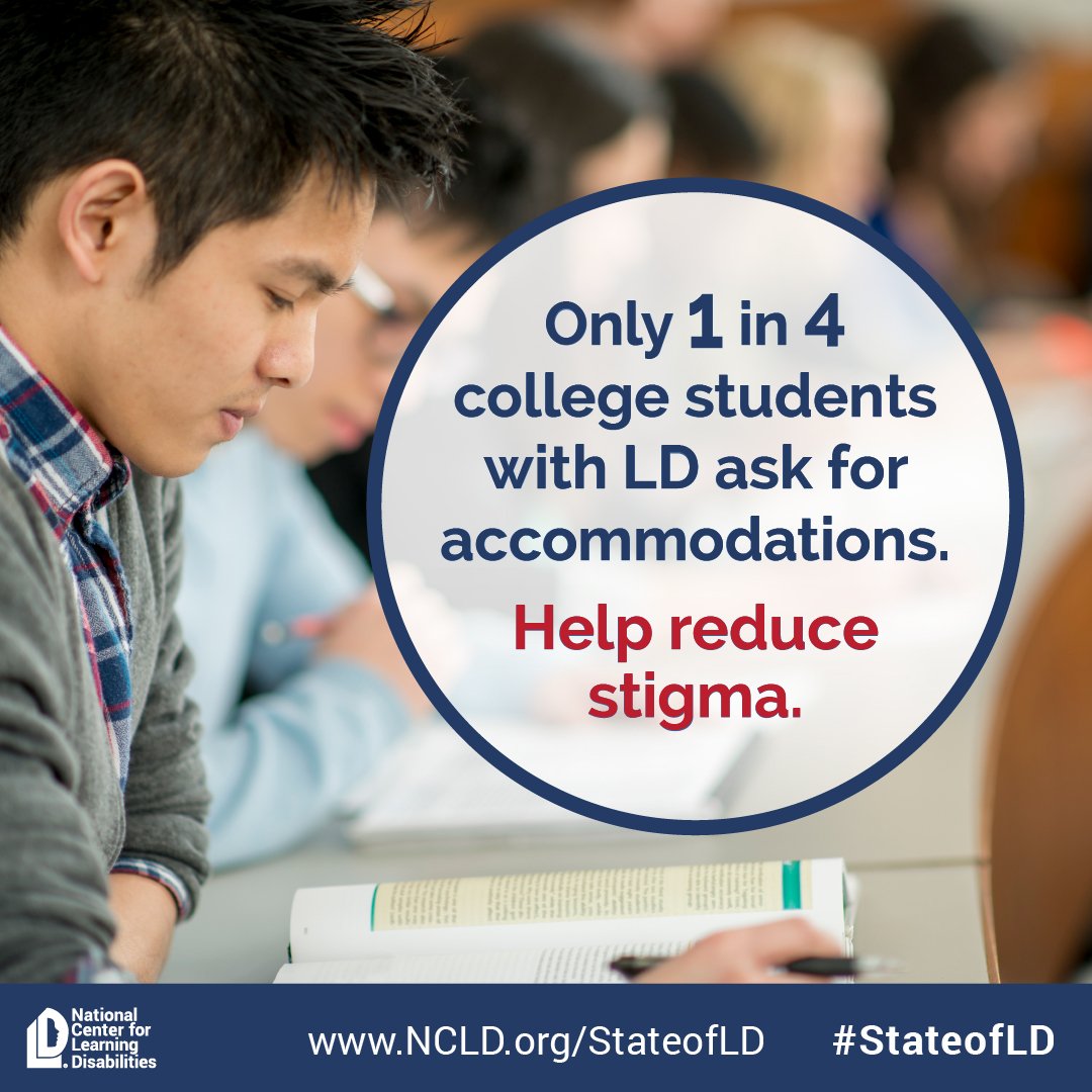 ncldorg's tweet photo. Retweet if you want to reduce stigma. #LD #LAI #StateofLD https://t.co/efppY7oIhn