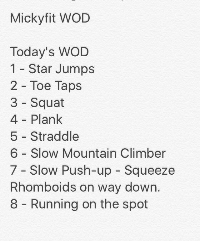 Mickysch68's tweet photo. Great way to start your day. #mickyfit #wod #greatwaytostarttheday #goodvibe #tabata #earlymorningworkout #letsrockthisday https://t.co/HdfCdToisj