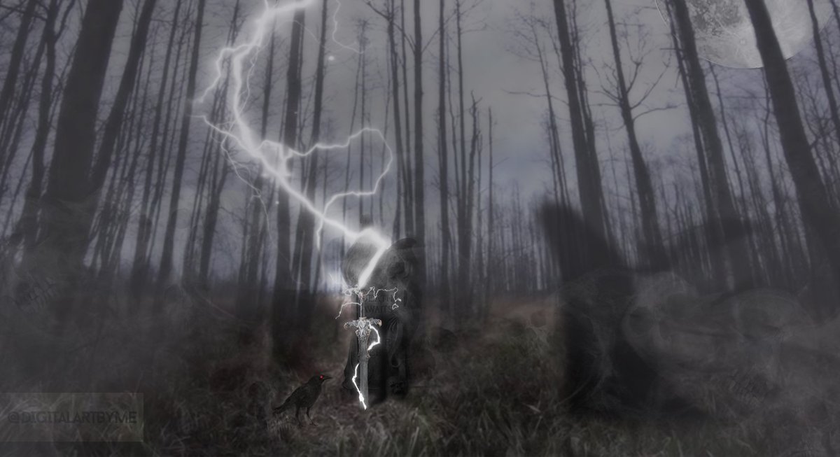 DigitalArtByMe's tweet photo. deathly woods #mattepainting #photoshop https://t.co/fIJPh8zIQG
