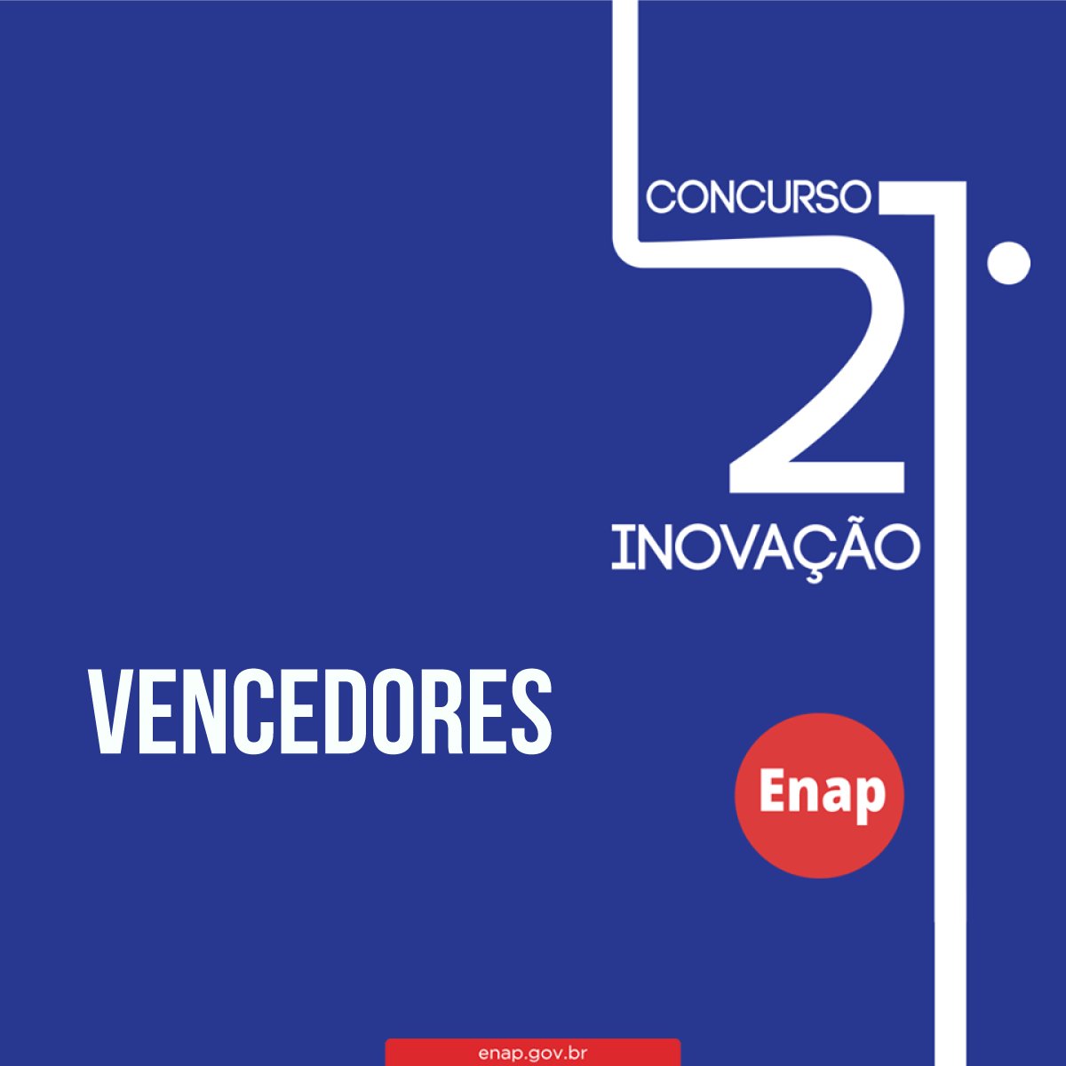 EnapGovBr's tweet photo. Iniciativas vencedoras do 21º Concurso Inovação são divulgadas. https://t.co/KehVVCLZtq https://t.co/K0tgmlM7Re