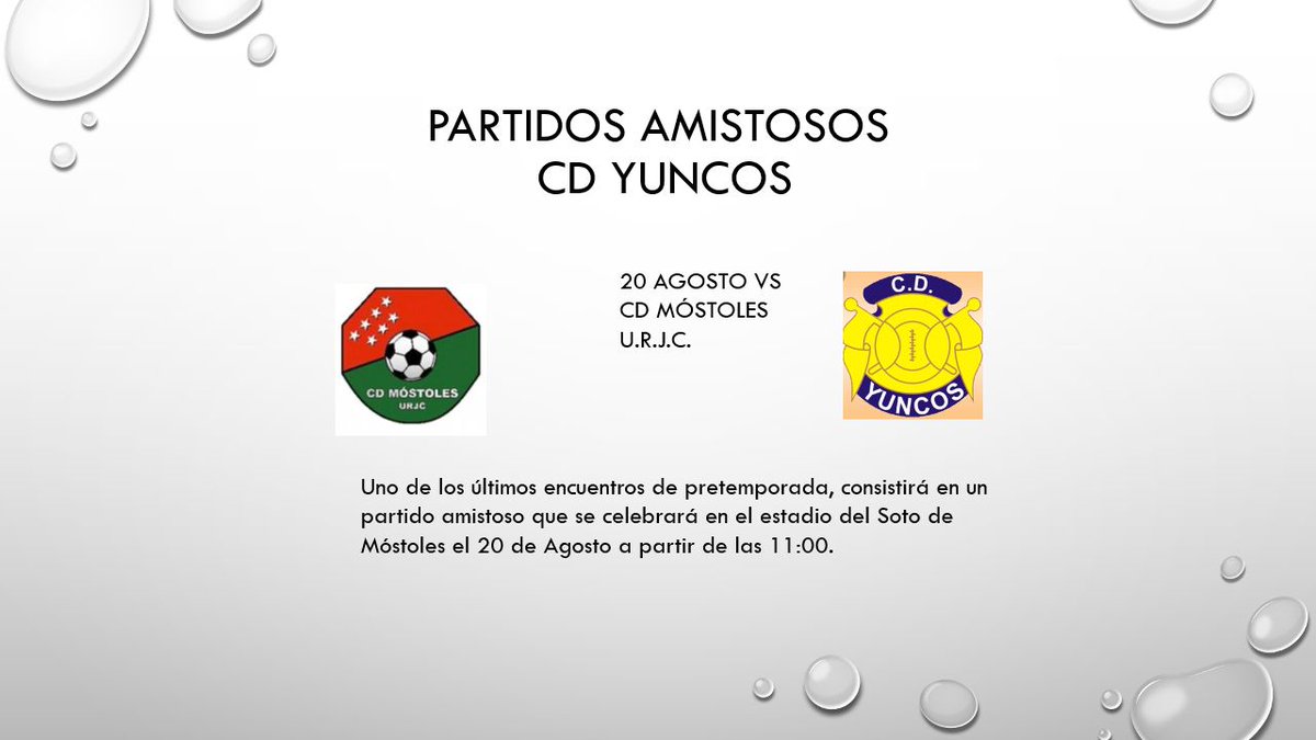 CdYuncosoficial's tweet photo. Tambien recordaros que este Domingo, a partir de las 11:00 jugamos nuestro último partido de pretemporada en Mostoles.
#partidotop https://t.co/x56J8Iwhzx