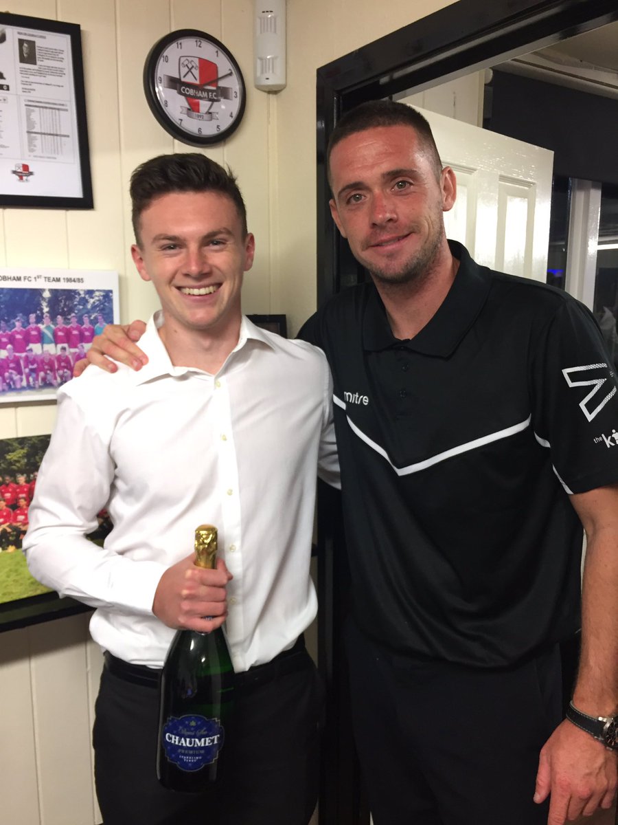 WaltonCasualsFC's tweet photo. 🍾 @josh_kelly19 is tonight's Man of the Match after his first half brace! https://t.co/H1byrF3aUE