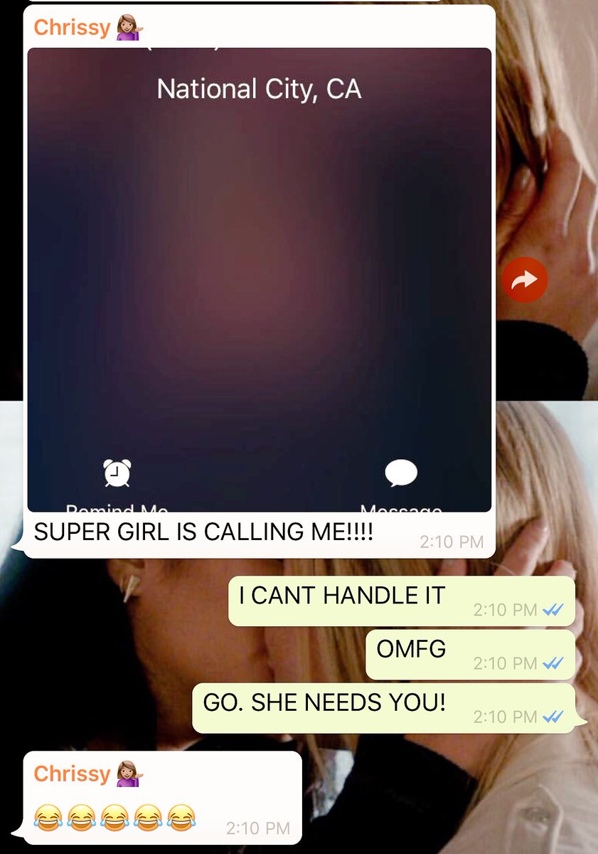 BeYourBreeze's tweet photo. When you and your bff are nerds. 😂😂 @ChrissyParis_ #Supergirl #NationalCity #NewHeroAlert https://t.co/Ytm2JhqnKj