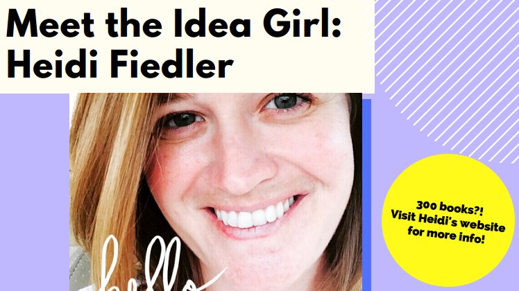 joshfunkbooks's tweet photo. Meet @HeidiFiedler, the Idea Girl in @Jess_Keating's #CuriousCreative Magazine, August 2017 Edition https://t.co/glLHaJWB50 https://t.co/jHRl4bFVDV