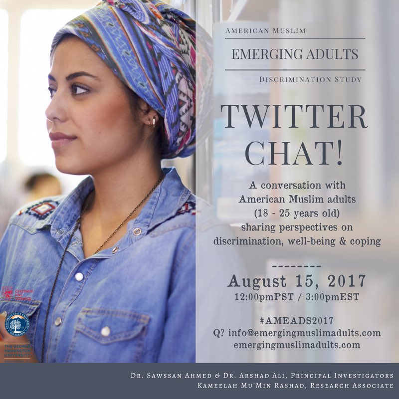 EmergingMuslims's tweet photo. @naureenSahmed @HindMakki @TheISPU @MuslimARC @SapeloSquare @TheFYI_org @MWFNational This study and chat is focusing on Muslims 18-25yo https://t.co/PPS4ZeICXJ
