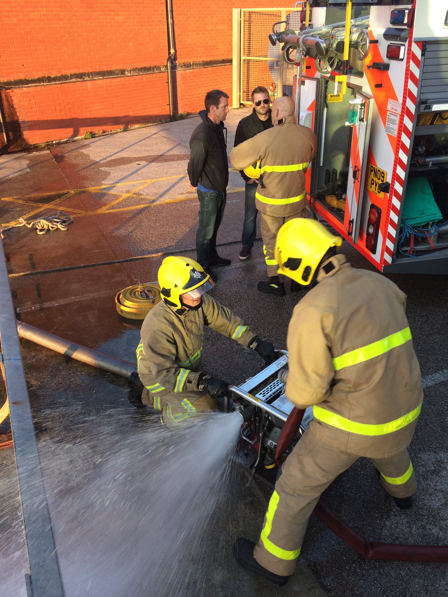 Lytham Fire Station on Twitter "Drill Night Pumping Open Water & LPP