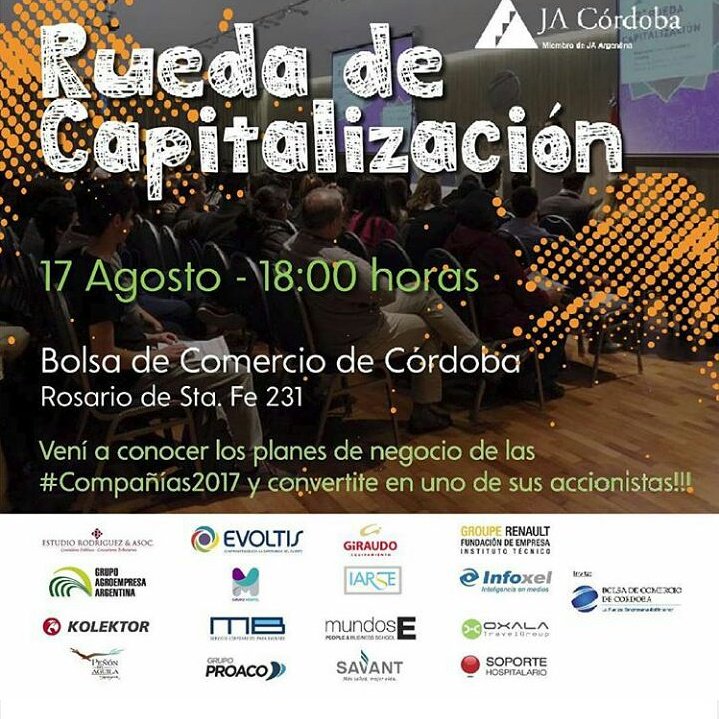 KolekenJa's tweet photo. Única rueda de capitalizacion de compañías en Córdoba! Kóleken los espera! https://t.co/BQqlNCYFCY