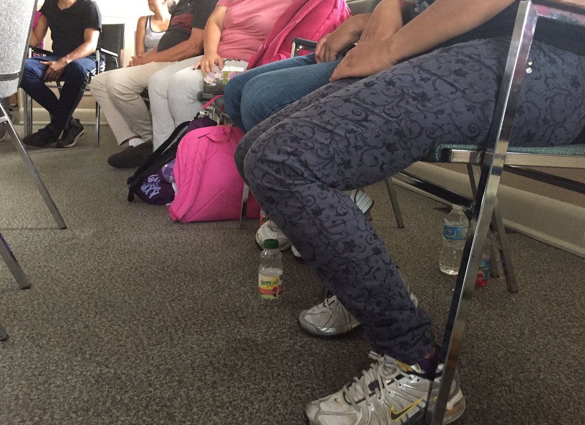 UNHCRCanada's tweet photo. #UNHCR staff in #FortErie hear emotional testimonies from families fleeing death threats,homicides in #Venezuela &amp; #Colombia. #AsylumSeekers https://t.co/RVQKIvxuic