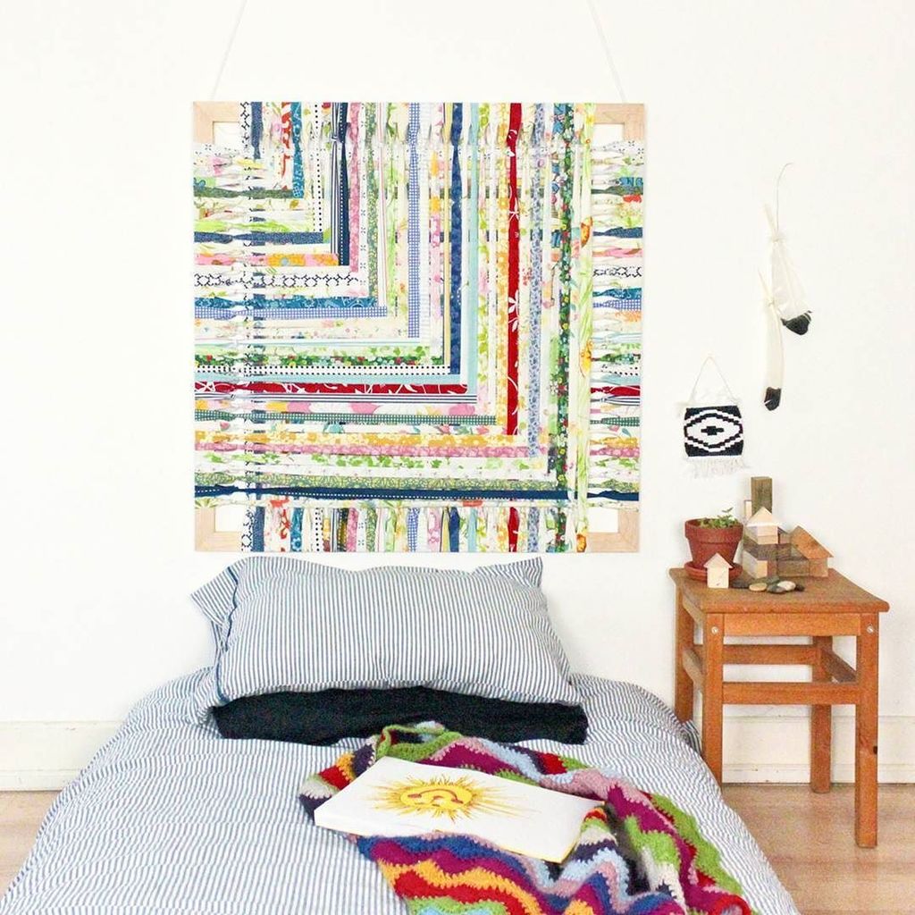 iamPGR's tweet photo. I did a whole bunch of these colorful pieces a couple of years ago. Still love the way the colors collide at the angle, the way the fabrics… https://t.co/nwGgQwVLWG