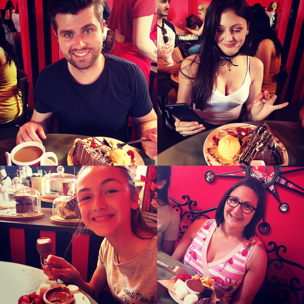 MarrinerJane's tweet photo. We love Brighton! Highlights from our day were the amazing @choccywoccyshop and chips on the beach ❤️ #Brighton #chipsonthebeach #family 💕☀️ https://t.co/CfSgcDNgim