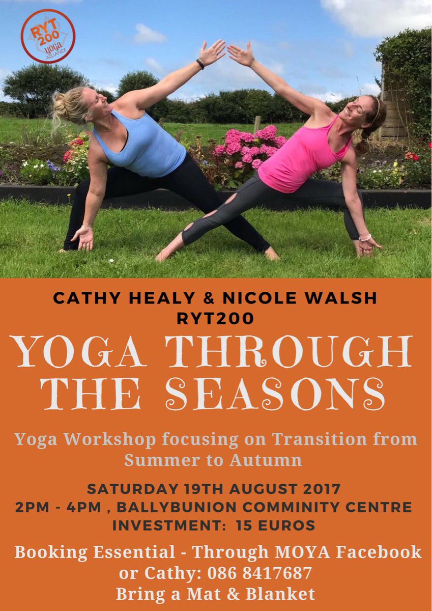 This weekend 🙌🏼 <a href="/MoyaBallybunion/">MOYA Ballybunion</a> <a href="/Bally_bunion/">Ballybunion</a> <a href="/Ballybuniontour/">Ballybunion Tourism</a> #yogathroughtheseasons #Yoga #Namaste #breathe #GoodVibes #Smile #loveyoga