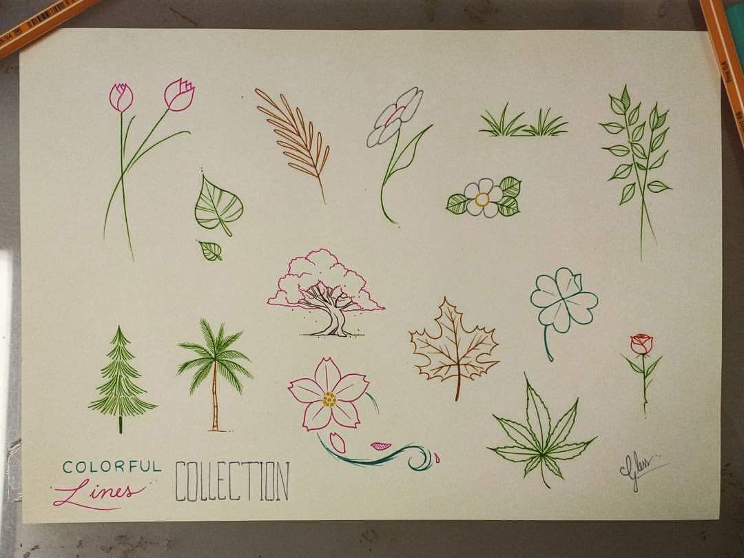 GlessManias's tweet photo. Colorful Lines Collection 🌼
#gless #glessmanias #glesstattoo #art #tattoo #designtattoo #draw #drawing #flower #tree #leaf #tattoocollection https://t.co/Kz8tvhC9MI