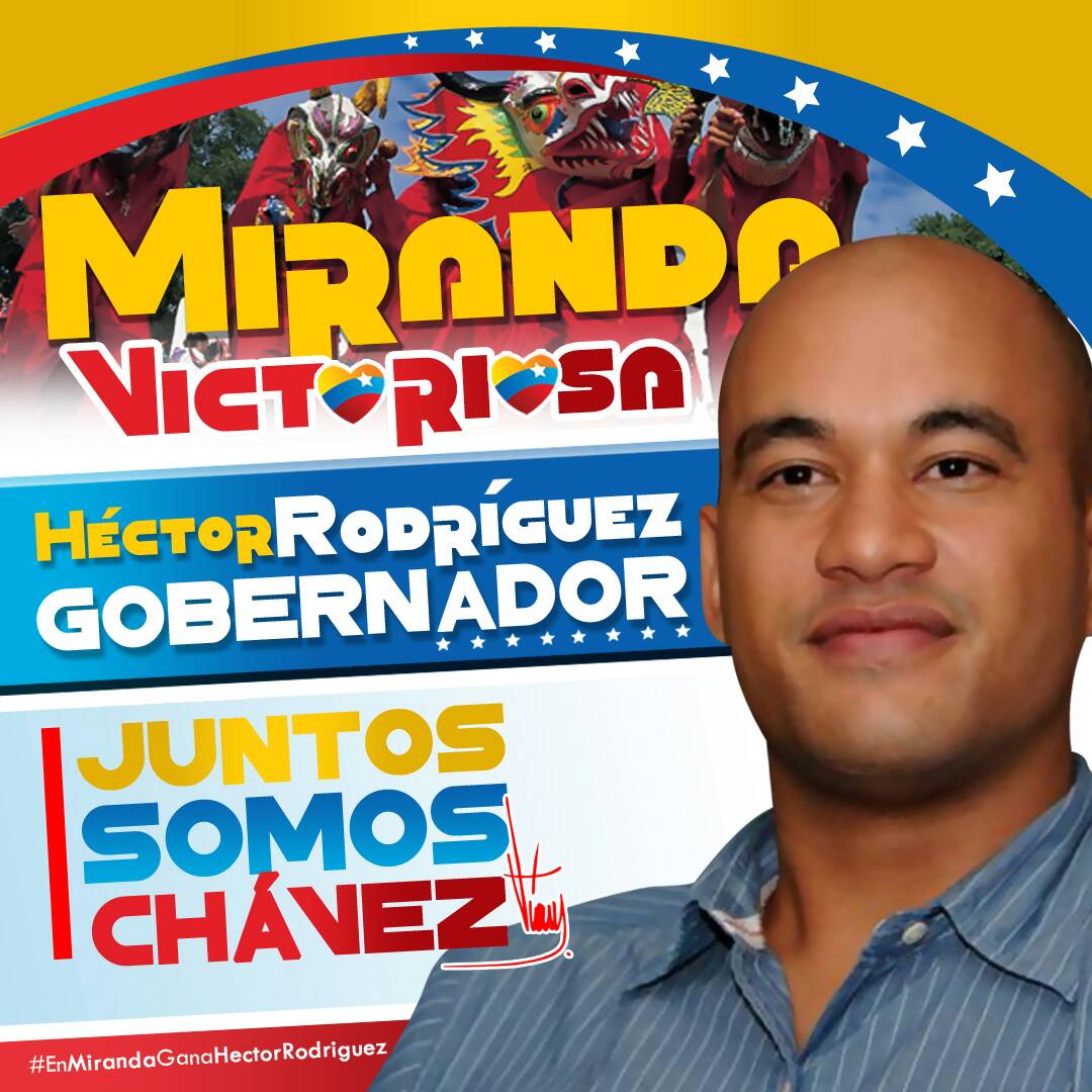 Porque seguimos con la ilusión y la esperanza de vivir en tranquilidad y en Paz #EnMirandaGanaHectorRodriguez