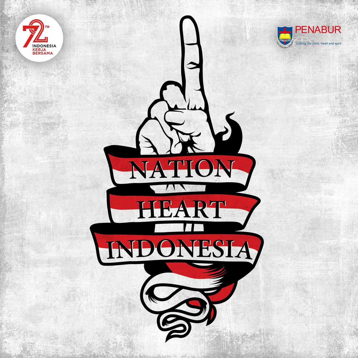 pis_kg's tweet photo. Happy Independence Day Indonesia #ONEnationONEheartIndONEsia #PSKG #PENABUR #72TahunIndonesia #spkPENABURkg https://t.co/pmKn4STzHn