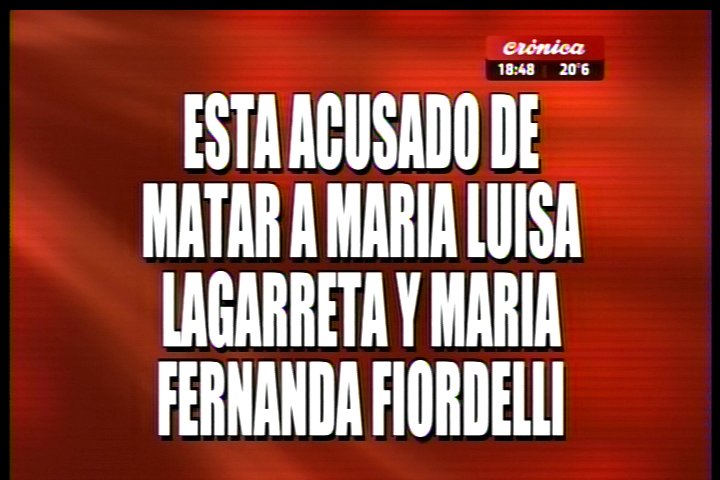 CronicaTV's tweet photo. #PlacasRojas | Detuvieron a un hombre por el doble femicido de #Bransen Investigan si pactó encuentro para degollarlas https://t.co/3oFHi4WfE8