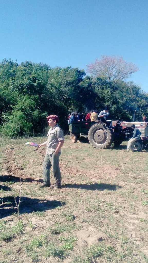 AF_INTA_CTES's tweet photo. Plantación mecanizada d #mandioca #PE @prohuerta Pje S Antonio. Evaluamos c alumnos d #EFA Ñande Roga #PReTHN https://t.co/bh93Aphb5Z