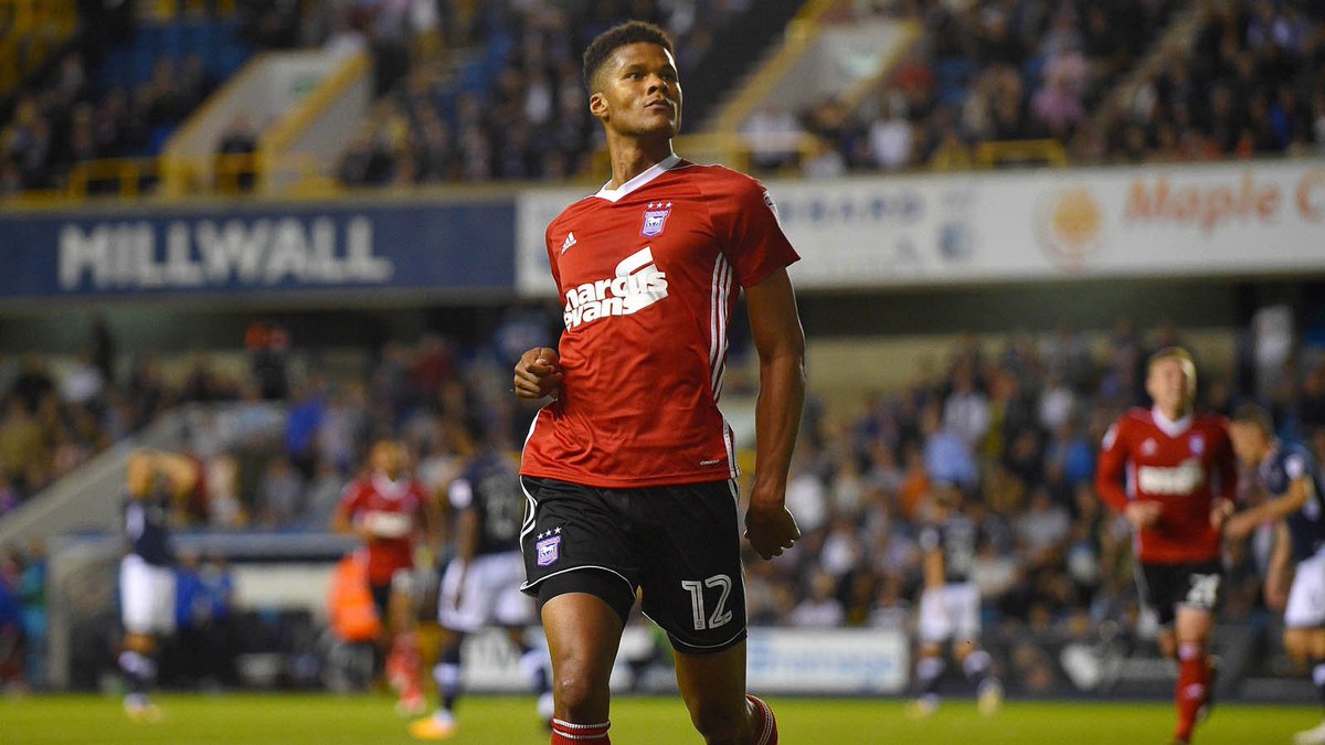 IpswichTown's tweet photo. First #itfc goal ✅ 
Earns three points ✅ 
Late, late show ✅ 

Jordan's King of London tonight 👑 https://t.co/jqaaAIgAMZ