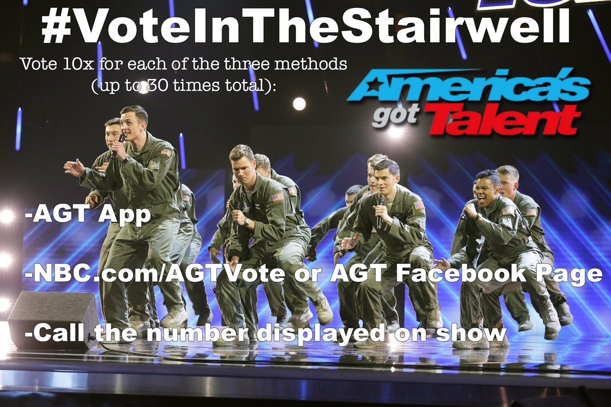 #voteinthestairwell #agt #agtliverounds #inthestairwell #usafa #airforce
