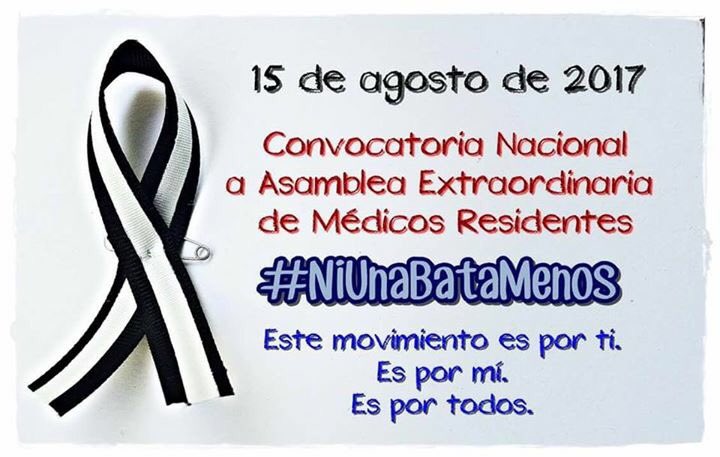 javierreyno's tweet photo. @Yosoymedico17 #niunabatamenos https://t.co/9HzUZNMF9V