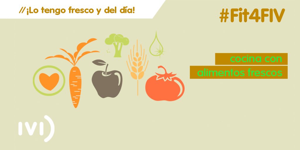 ChileIVI's tweet photo. #Fit4FIV Hoy te proponemos que consumas productos frescos y de estación. Así no comemos cosas procesadas, ni con aditivos o conservantes. https://t.co/0oa4M1Co7w