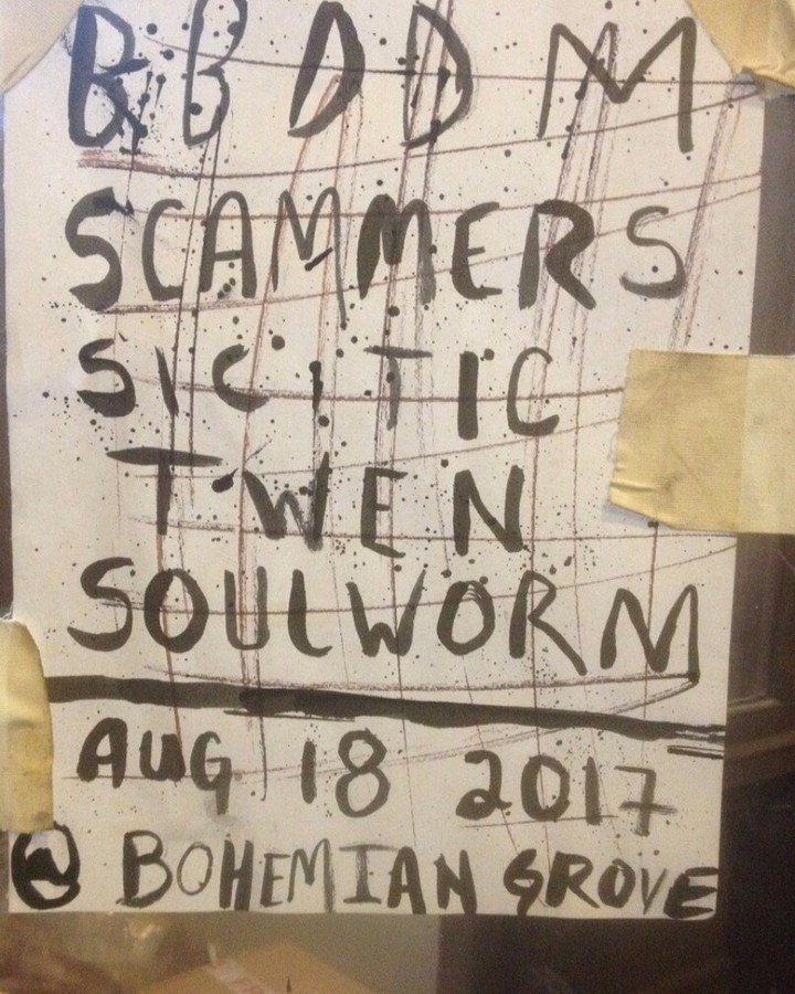 stacked show w <a href="/BBDDM/">B B D D M</a> , SCAMMERS, TWEN, SIC TIC, &amp; Sould Worm all happening in Brooklyn this FRIDAY at the Grove facebook.com/events/2558258…