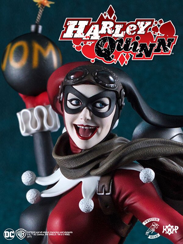 tweeterheadsf's tweet photo. JUST A FEW HOURS LEFT to order #HarleyQuinn! with #TheJoker & #BudAndLou YOU GET: special #RiserBase!
https://t.co/AW0AFhkchw https://t.co/qvEAHPjqp4
