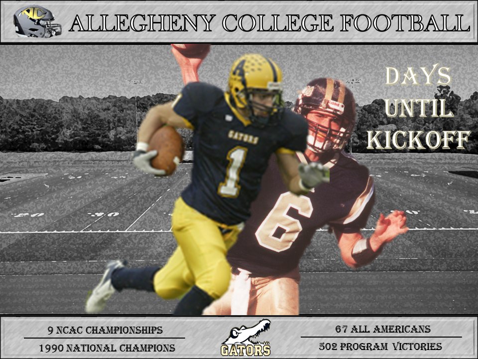 AlleghenyFB's tweet photo. 1 day closer! Just #16Days #Countdown2KO https://t.co/OZG7LxHrjC