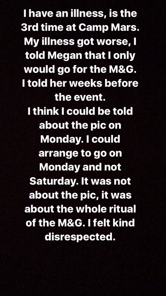 MSLatte_'s tweet photo. @TheBlondeTheory @_MissAvi_ @SummerCampMars @30SECONDSTOMARS @JaredLeto @ShannonLeto @tomofromearth I had similar experience. https://t.co/RLgEMSYYYJ