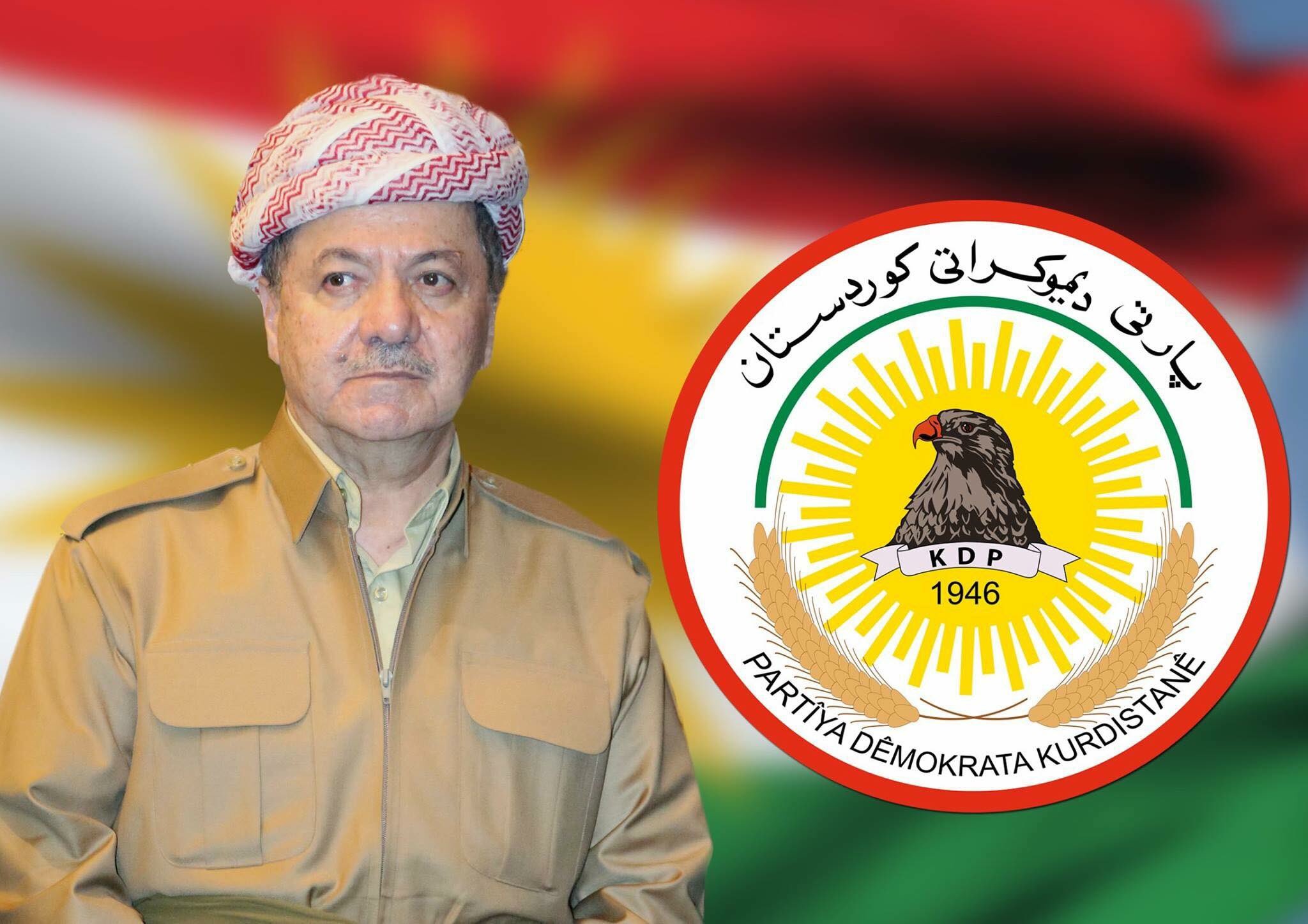 Happy birthday to our president Barzani and Happy 71th anniversary to Kurdistan Democratic Party. 