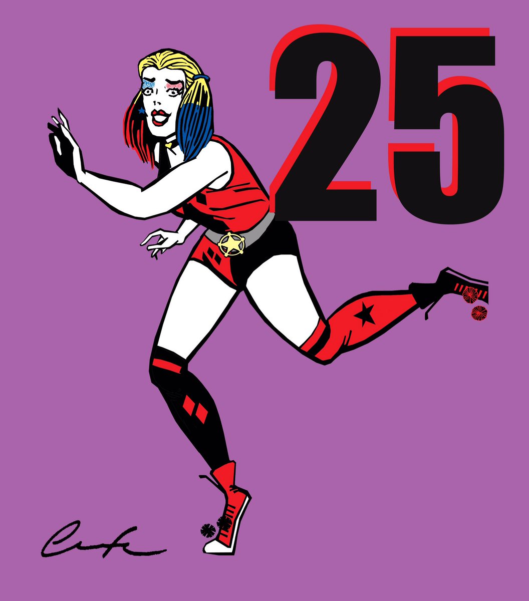 ChuckBrouilette's tweet photo. #HarleyQuinn 25 @DCComics aBirthdayParty2remember #superAssembly&thenStValentineMassacre 1stDC/YAxOver shdB #HarleyLovesJoker #LifeWithHoney https://t.co/8pbQOcX1QG