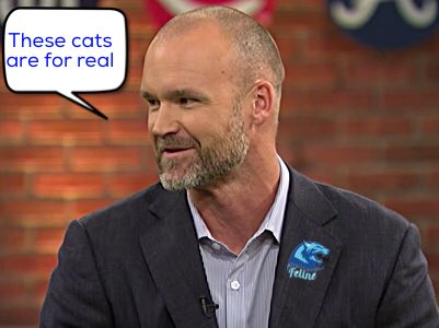 FwaterFeline's tweet photo. "This team is LOADED. The @BeardedBfrogs have some talent but the Felines are easily the Preseason favorite" - David Ross. #uwbl https://t.co/Wf1BRV0Ye5