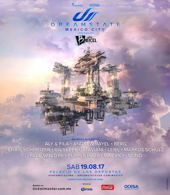 Este s&aacute;bado 19 llega #Dreamstate2017 y nuestros amigos de @NeomusicMEX @EDMExclusivesMx @blackbeatt tienen<a href="/tag/dreamstate2017"class="tags">#Dreamstate2017</a><a href="/tag/felizmartes"class="tags"><span>#felizmartes</span></a>