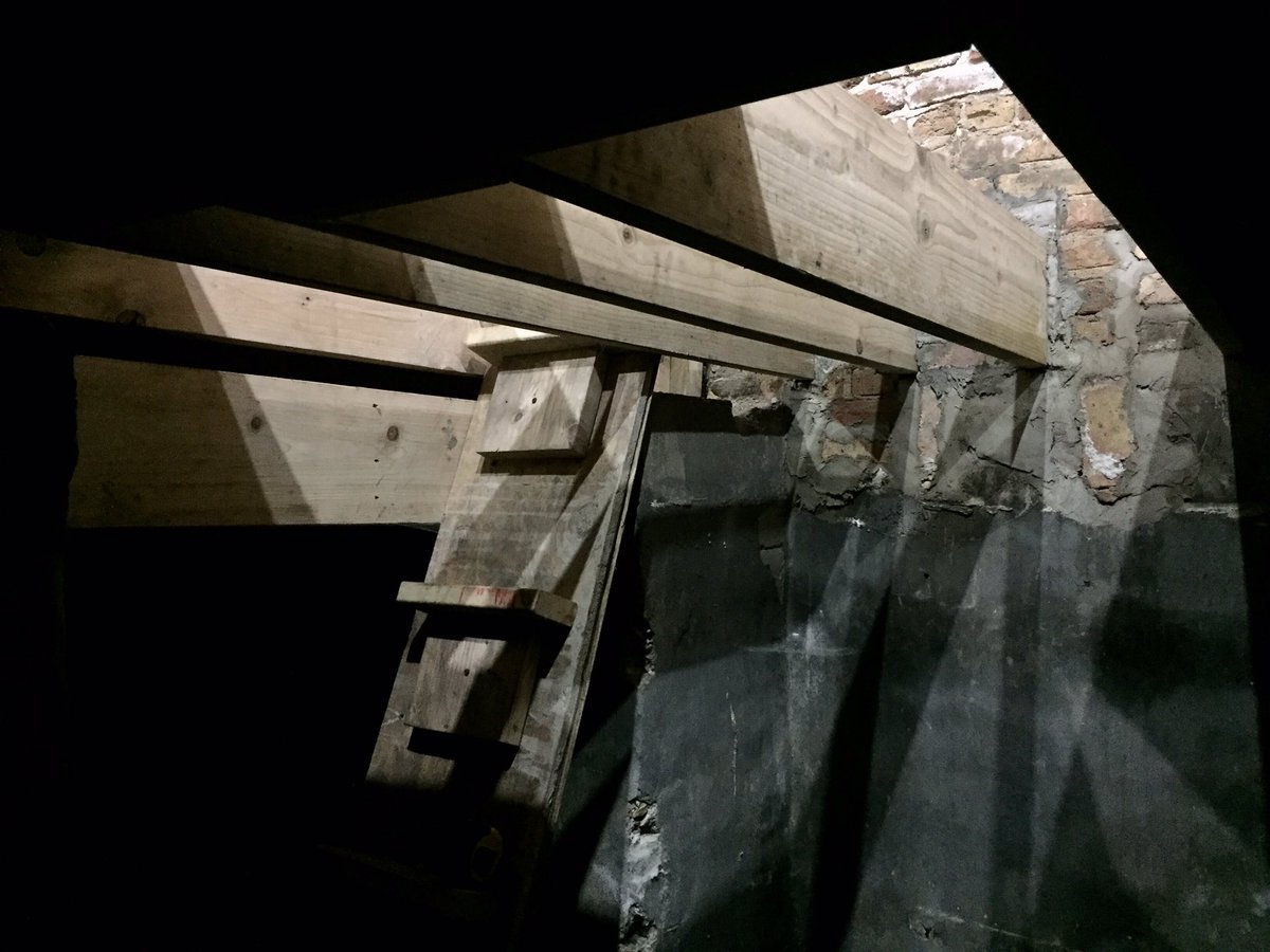 zedarchitects's tweet photo. Access ladder with two-piece steps to crawl space by a well trained carpenter https://t.co/V2HllsSkXd