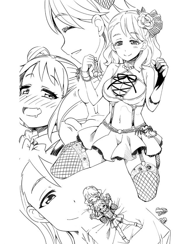 夏の新刊2Pくらい描いた後ネームからやり直したんで、その没になっちゃった分をUP。愛海分がもったいないからね。 