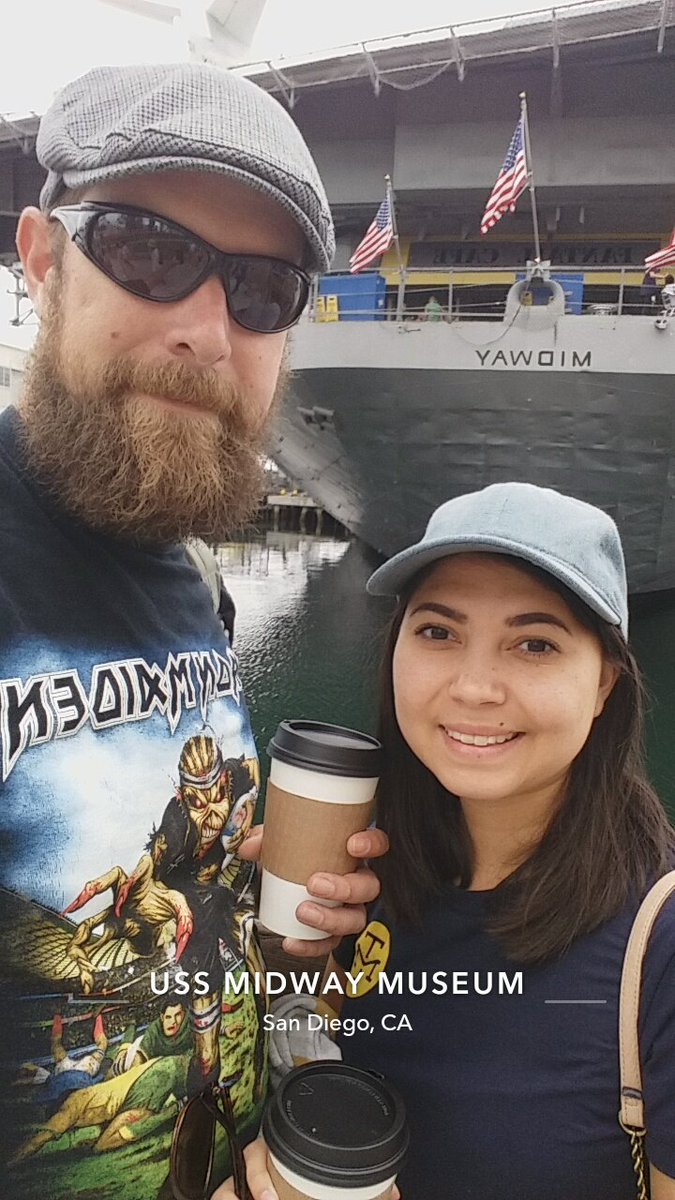 Garmandude's tweet photo. Went for a tour of the USS Midway with @mmmandar today. It's pretty big. https://t.co/rtso4BbHi1