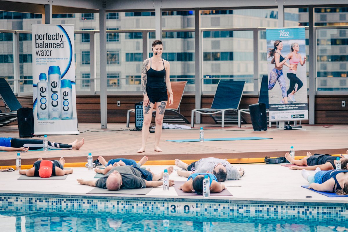 Veafitness's tweet photo. Swing by the Philly Art Museum rocky steps today to get some FREE @COREdrinks and #VeaSwag to #beattheheat. Going on TODAY 6:30am to 7:30am! https://t.co/zZWX3snnIx