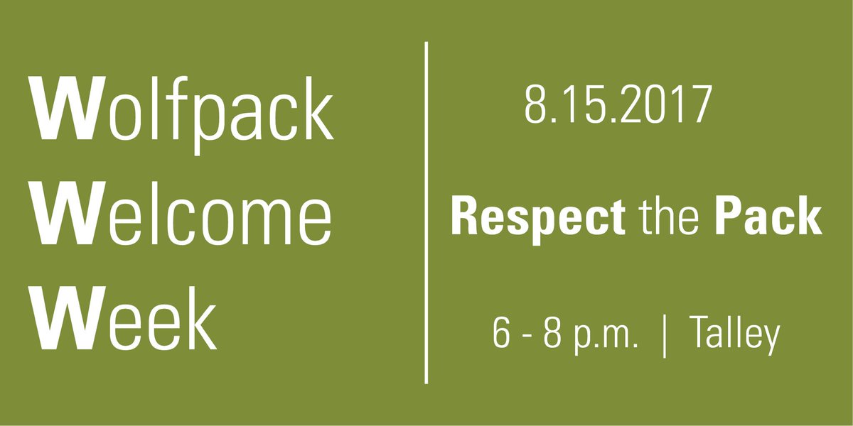 NCStateDASA's tweet photo. Respect the Pack now till 8:00 p.m. in Talley Student Union! #HowWeRespectThePackMatters #NCStateOnCampus https://t.co/mum1b3VRZG