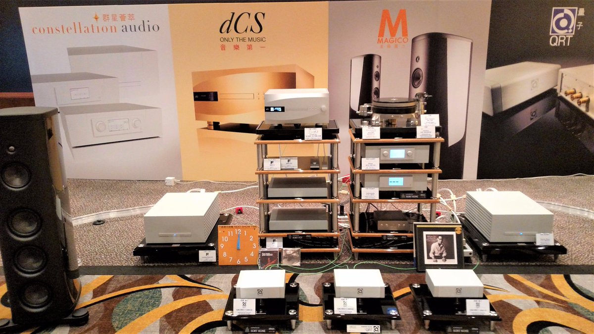 constellationa2's tweet photo. Constellation Audio's setup at the Hong Kong High End AV Show 2017 #audioporn #highfidelity #sound #homeaudio https://t.co/k9FHjGgoAL