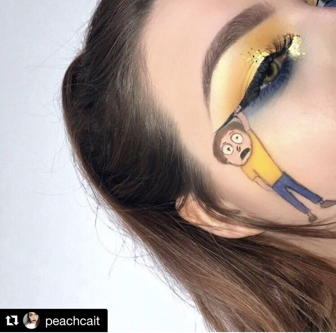 MuaBebe's tweet photo. #Repost @peachcait 
aw jeez...i-it looks like i'm stuck in a dimension!  #rickandmorty #bebebellamuas #bebebella #bebebellaapp https://t.co/ewGS3cEEdr
