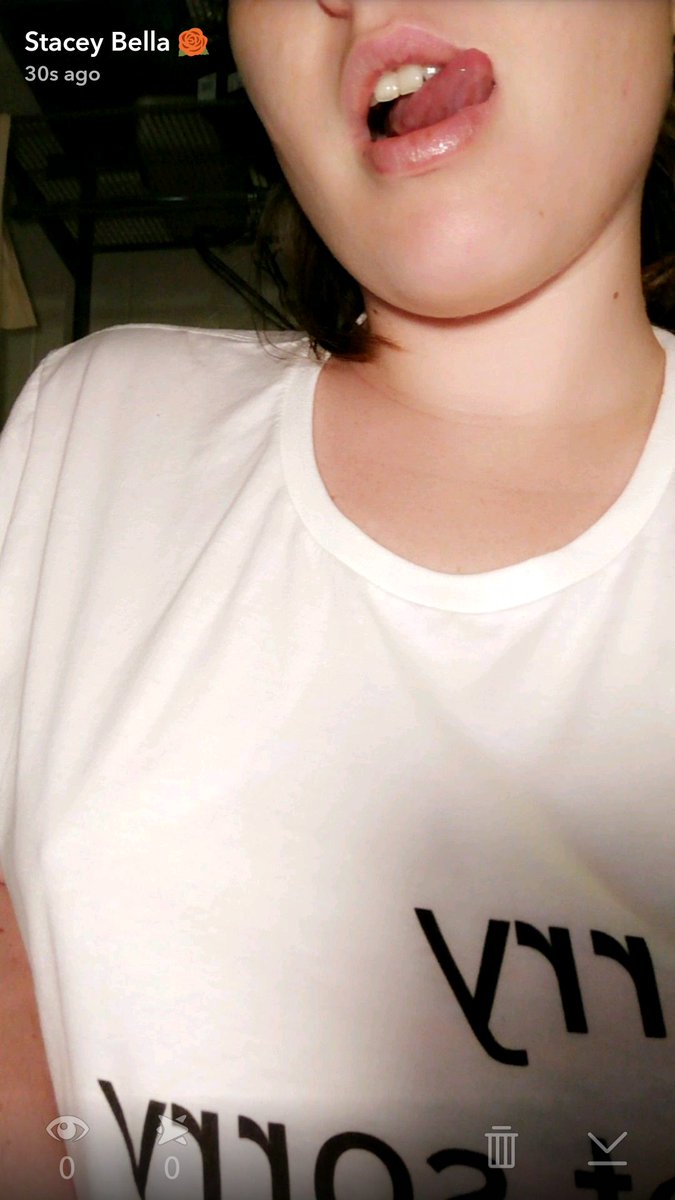 thestaceybella's tweet photo. Getting my 90s vibes on this morning on my snap! StaceyxBella is where you'll find me in my #sorrynotsorry #whitetshirt and #blackgstring https://t.co/hEYRsOUTWt