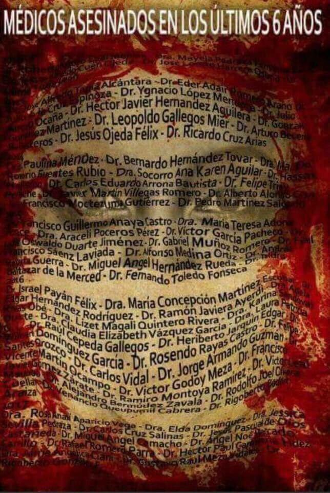 javierreyno's tweet photo. @ChumelTorres @SoyMedico7 @SoyMedico17 @udg_oficial @Tu_IMSSGto #Niunabatamenos https://t.co/m4Jt4VRLEe