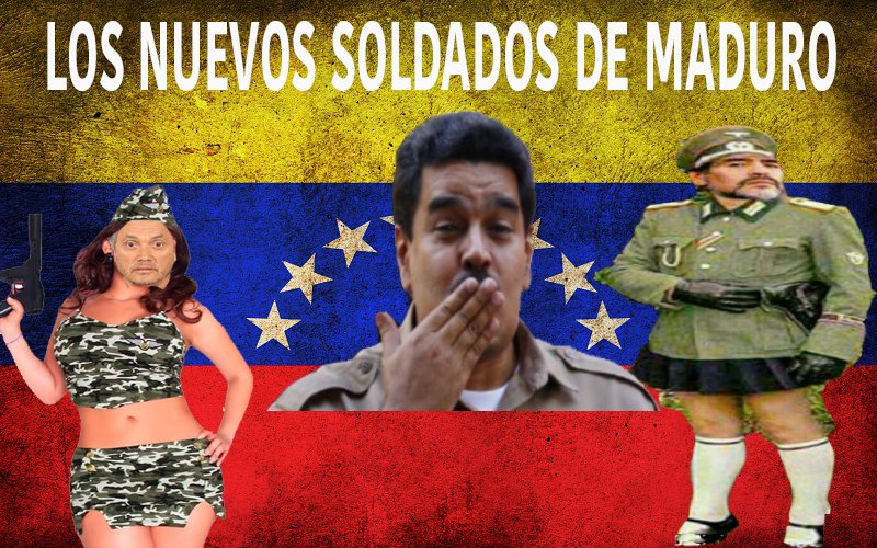 marcelo_aran's tweet photo. LAS NUEVA GUARDIA DE MADURO😂 https://t.co/RmKNndhx8B