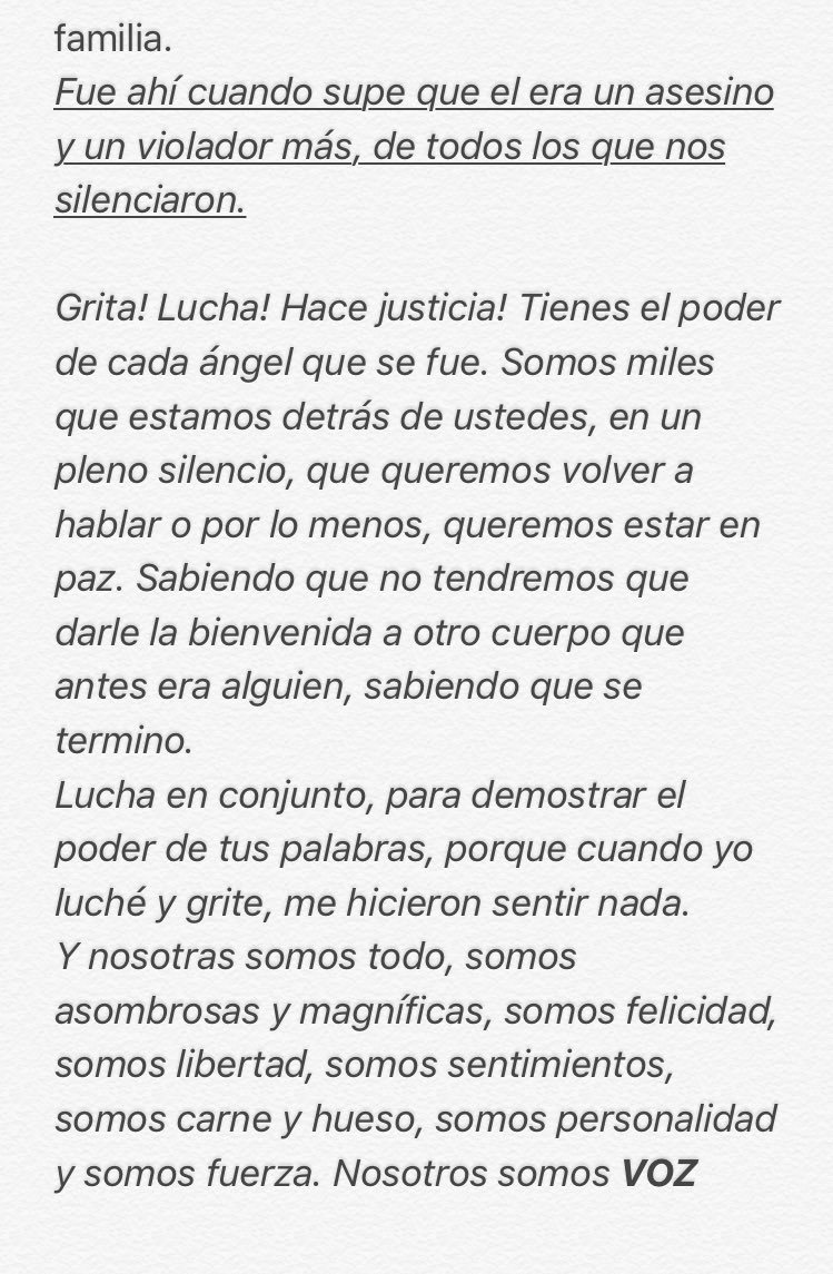 Two1nOne's tweet photo. #NiUnaMenos https://t.co/8pSiJQjuUI
