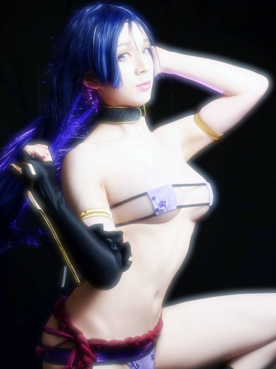 こも Twitterissa 禁制 禁制 御禁制 Fate Grandorder 源頼光 Fgo水着イベント完走祈願 水着頼光 Comocosplay 自撮り