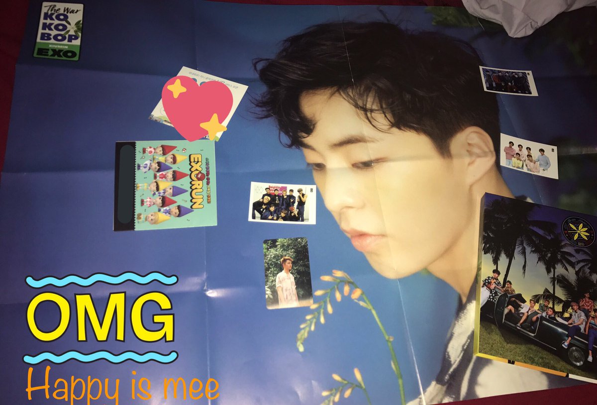 poppingkai's tweet photo. Ohh emm eff geee! I got my babies today 😭🤧, I'm the happiest effin woman alive rn! #EXO #TheWar #KoKoBop #TheWarEXO #HowToStayCalm #XIUMIN https://t.co/Wx7EvC1Hr0