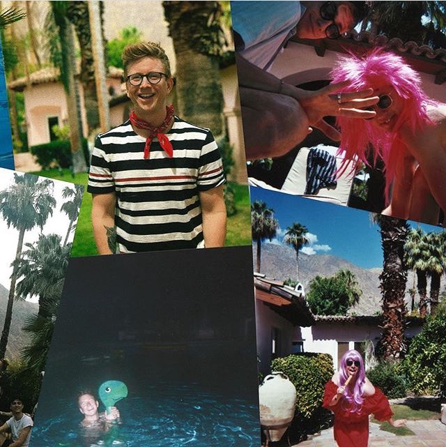 TylerOakleyInfo's tweet photo. Tyler Oakley with Leland, Troye Sivan, Luke Fontana, Jacob Bixenman and others on Instagram https://t.co/8GIRXWXEfq