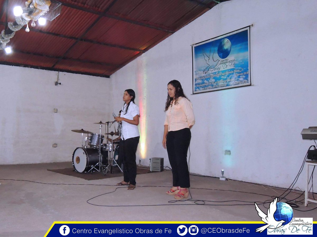 CEObrasdeFe's tweet photo. Servicio juvenil 12/08/2017.
Predica: En buena Tierra. Pastor Juan Peñalver. https://t.co/3dRLWjZqDR