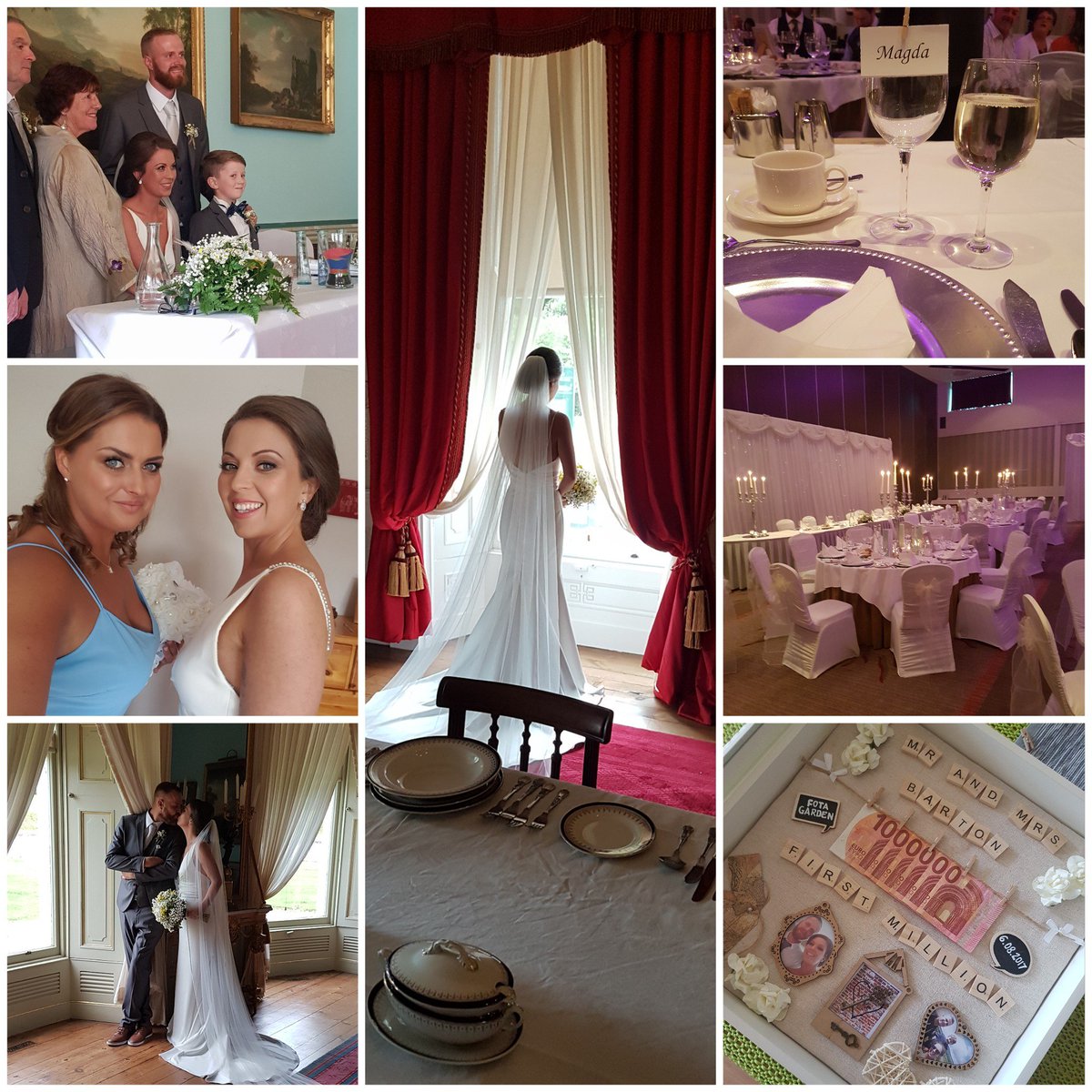 madzik1985's tweet photo. Celebrating Claire's and Damien wedding 💛💙💚 @Fotahouse @RadissonCork #briedsmaid https://t.co/rfYG24oMCE